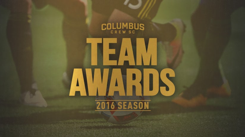 2016 Team Awards header