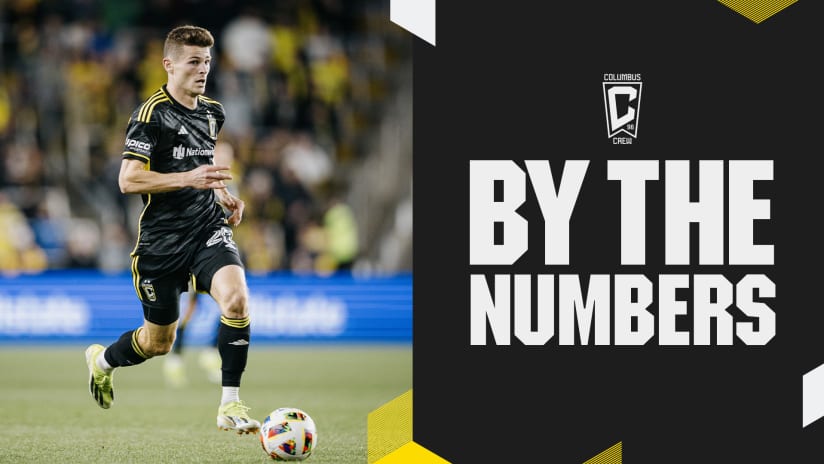 By The Numbers | Crew at Nashville SC on Saturday night
