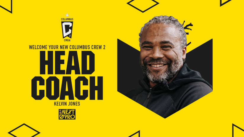 Columbus Crew 2 Name Kelvin Jones Head Coach  