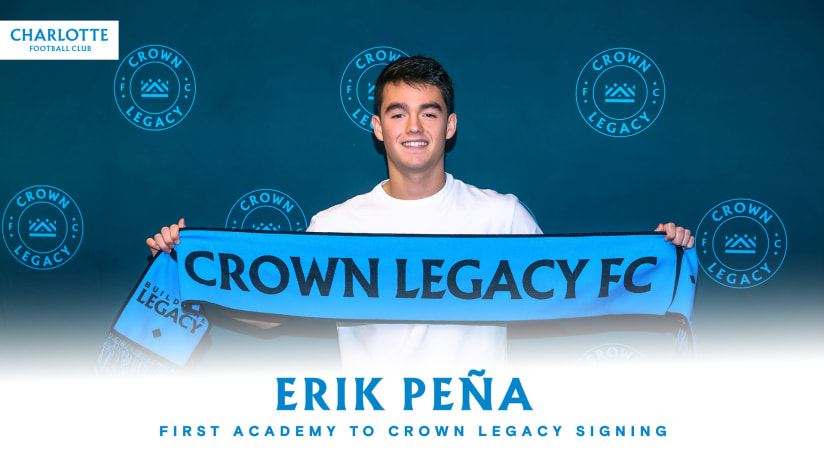 Erik Peña First Academy to Crown Legacy Signing
