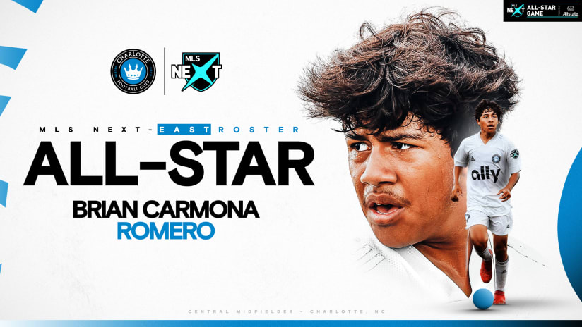 Brian Romero Selected for the Inaugural MLS NEXT All-Star Game 