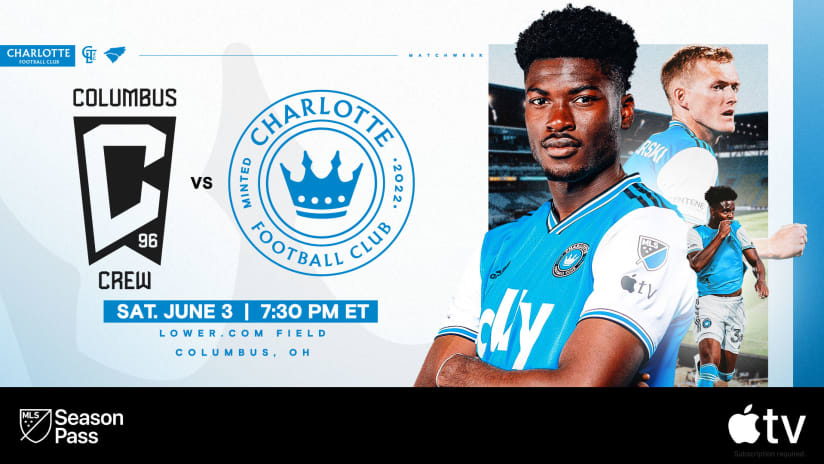 How to Watch & Listen: Columbus Crew vs Charlotte FC at 7:30 PM | Watch Free on MLS Season Pass