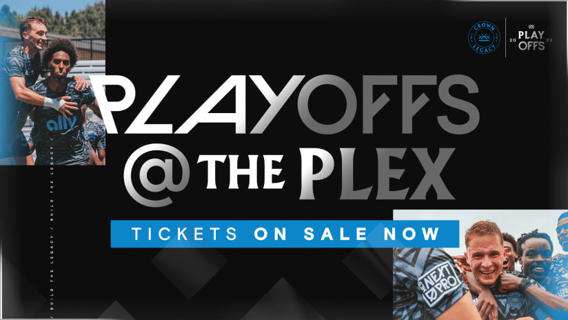 Crown Legacy FC Playoff Tickets On Sale Now