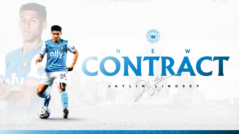 Charlotte FC Defender Jaylin Lindsey Signs New Contract