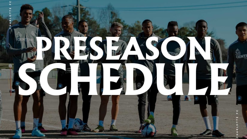 Charlotte FC Announces Preseason Schedule for 2023 MLS Season  
