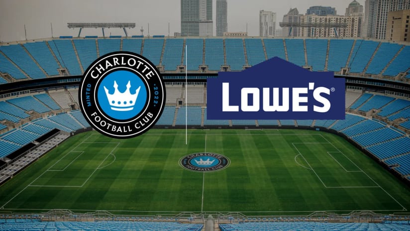 Charlotte FC and Lowe’s Partner to Paint the Town Celebrating Fans and the Inaugural Season