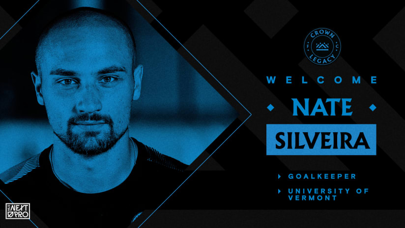 Crown Legacy FC Sign Goalkeeper Nate Silveira 