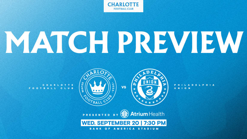Match Preview: Charlotte FC vs. Philadelphia Union