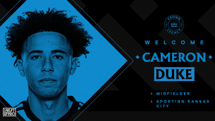 Crown Legacy FC Signs Midfielder Cameron Duke