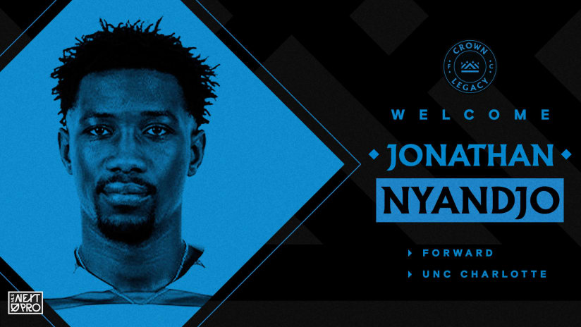 Crown Legacy FC Signs Forward Jonathan Nyandjo 