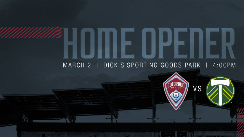 Colorado Rapids first home match of 2019 set for March 2 against the Portland Timbers - https://colorado-mp7static.mlsdigital.net/images/2019_HomeOpener_1920x1080.jpg