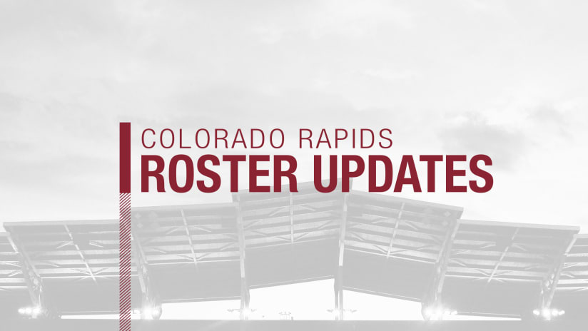 Colorado Rapids announce roster moves ahead of the 2020 season  -