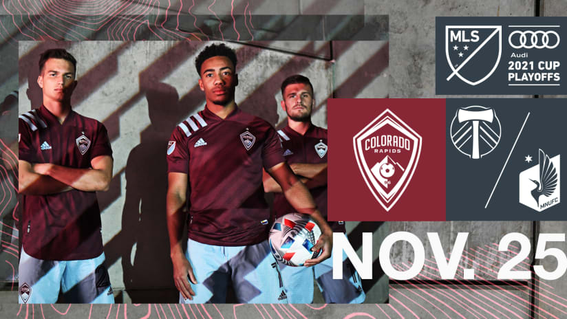 Rapids Set to Host First-Ever Thanksgiving Day Playoff Match