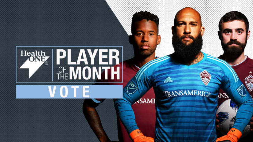 Vote | HealthONE Player of the Month | September 2018 -
