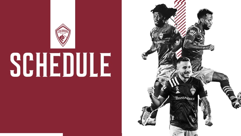 Rapids Announce Remaining Regular Season Schedule, Featuring Four Home, Five Away Matches -