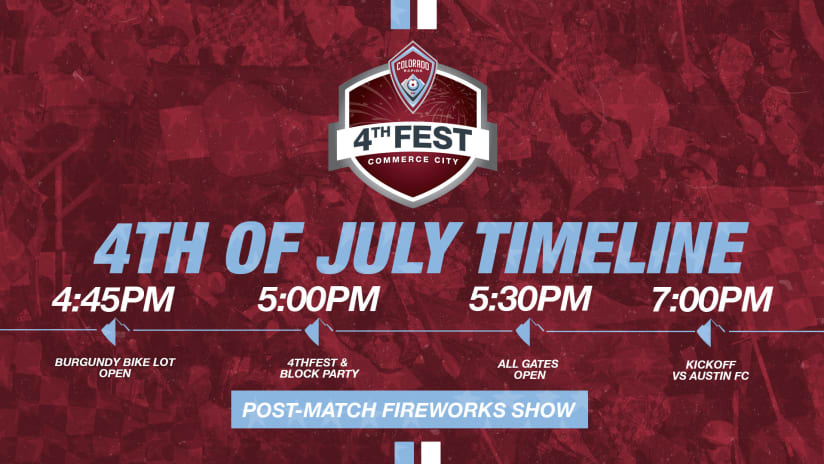 Gameday Guide: Your complete guide to the 25th annual 4thFest and Rapids' matchup with Austin FC