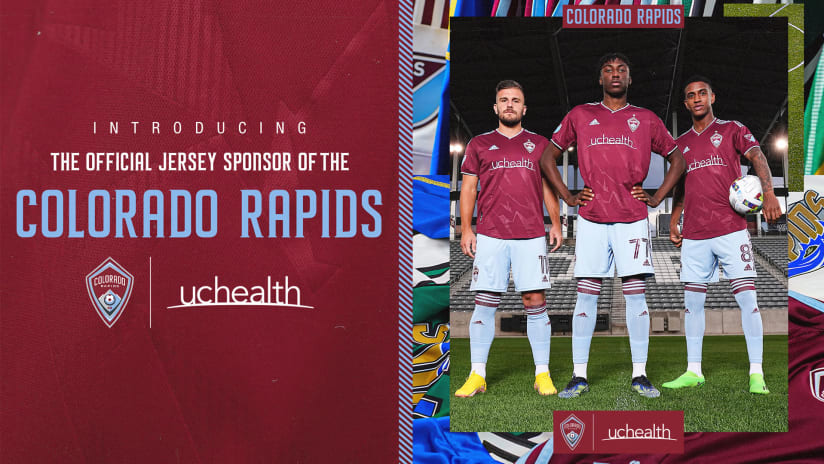 Colorado Rapids and UCHealth launch health-focused initiative as part of multi-year jersey rights deal