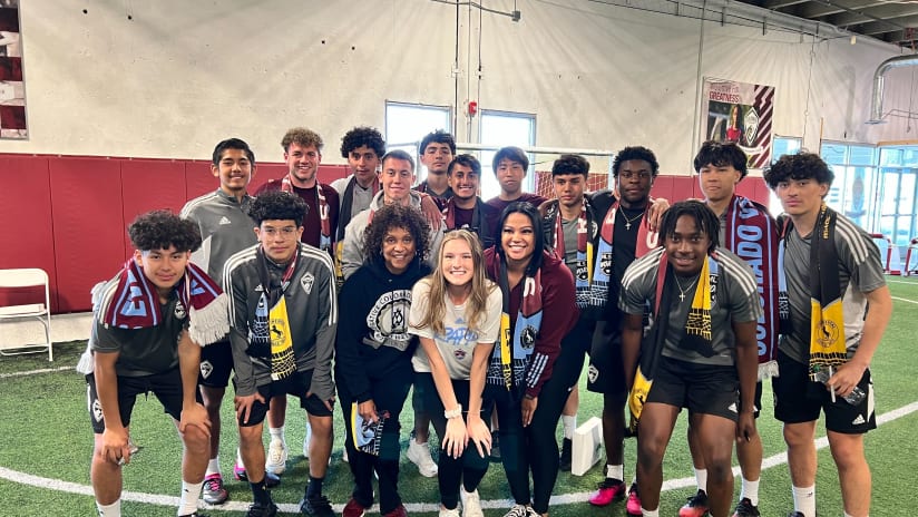 Rapids host clinic with Colorado Black Health Collaborative and Project Helping during Black History Month