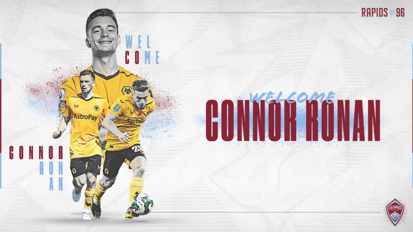 Colorado Rapids acquire Irish midfielder Connor Ronan from Wolverhampton Wanderers