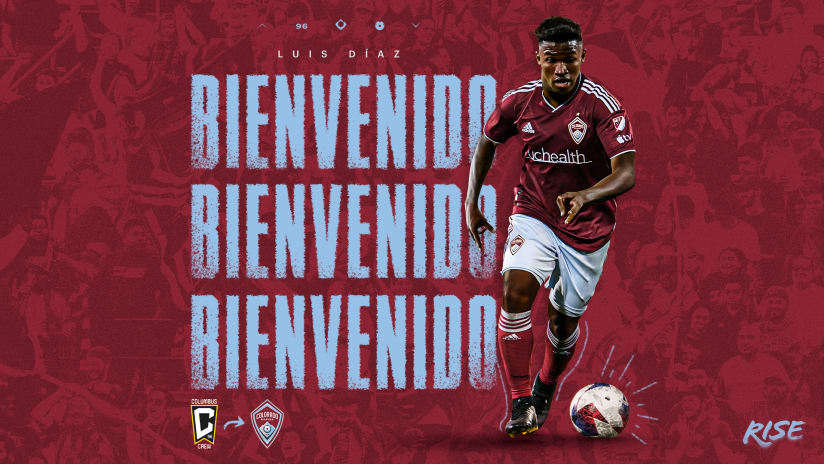 Colorado Rapids acquire Costa Rican international Luis Díaz
