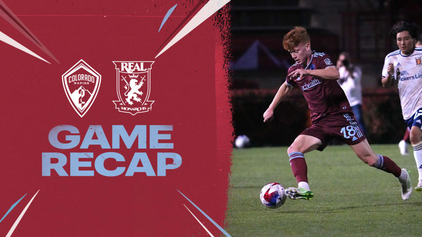 Recap | Colorado Rapids 2 secure number one seed in Western Conference with win over Real Monarchs