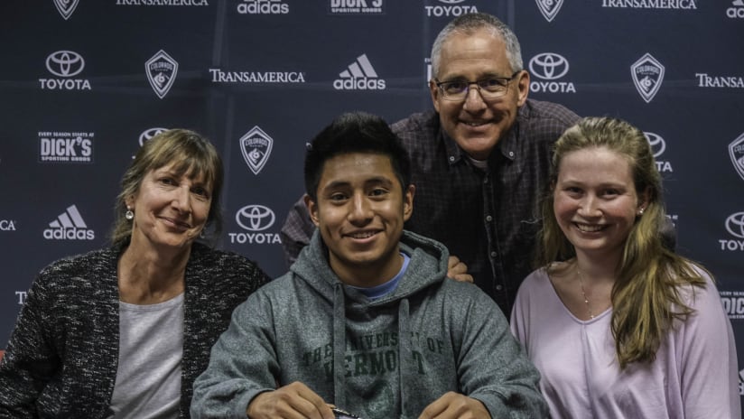 Rapids Development Academy and CRYSC put pen to paper on National Signing Day -