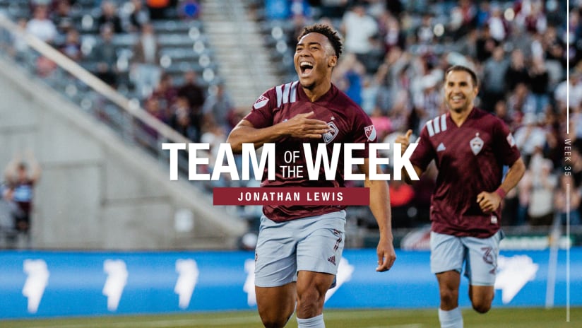 Lewis, Acosta, Fraser Earn Team of the Week Nod After Rapids Finish Atop Western Conference