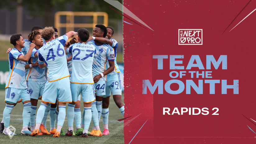 Colorado Rapids 2 Named MLS NEXT Pro Team of the Month 