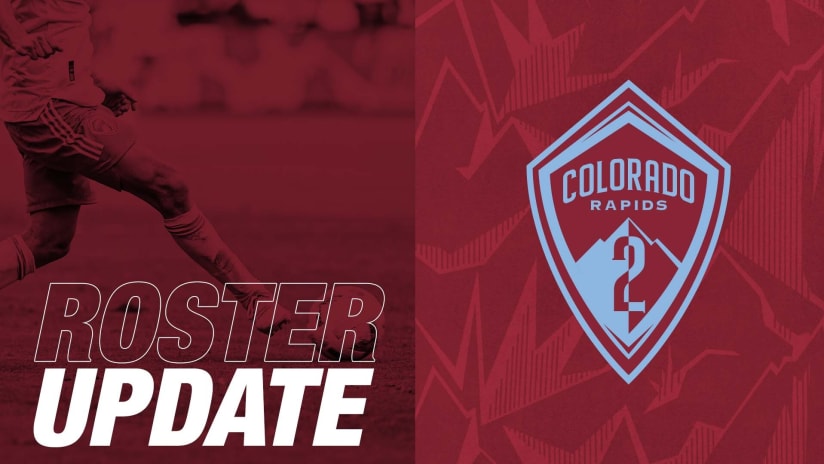 Rapids 2 announces 2022 year-end roster updates