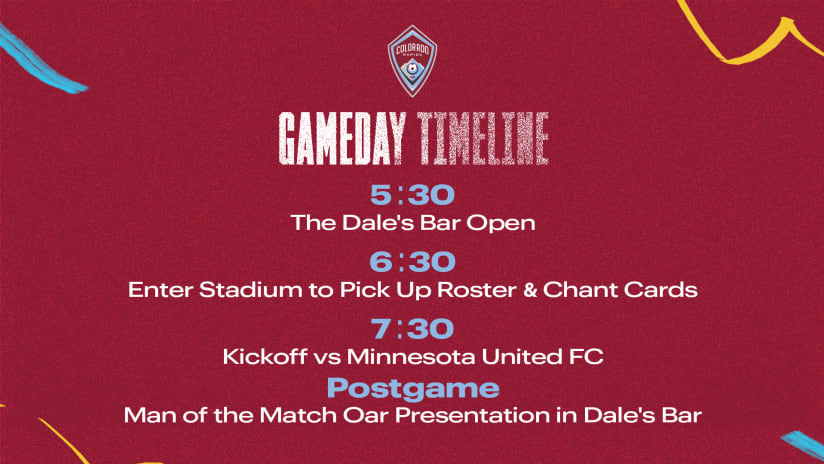 Gameday Guide | Your complete guide to the Rapids' matchup with Minnesota United FC