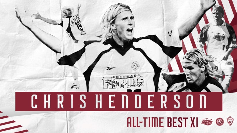 Rapids' All-Time Assists Leader Chris Henderson Named to Best XI Lineup -
