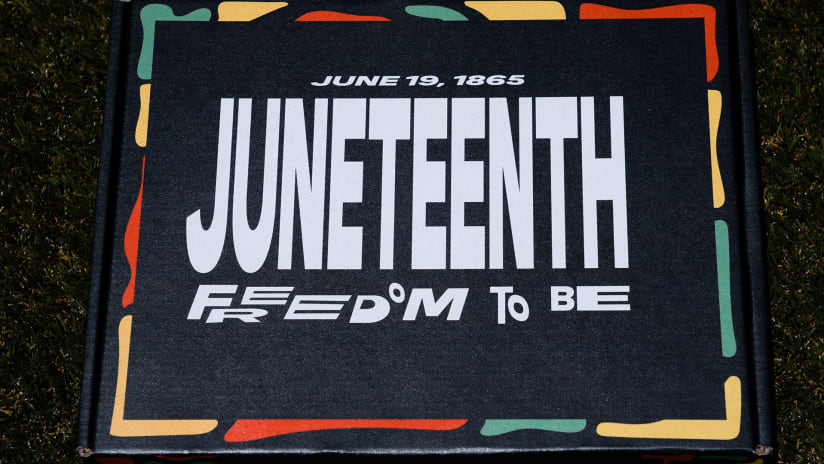 MLS and Black Players for Change commemorate Juneteenth with“Freedom to Be” jersey numbers and auction for impact organizations 