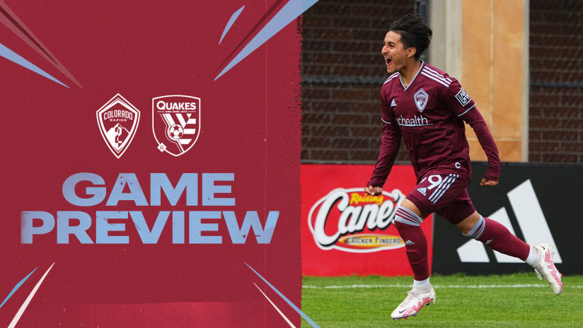 Preview | Colorado Rapids 2 look to secure all-time MLS NEXT Pro unbeaten record in match against Earthquakes II