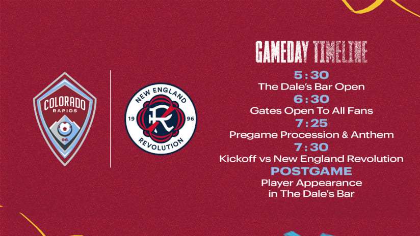 Gameday Guide | Your complete guide to Kick Childhood Cancer Night and the Rapids' matchup with New England Revolution