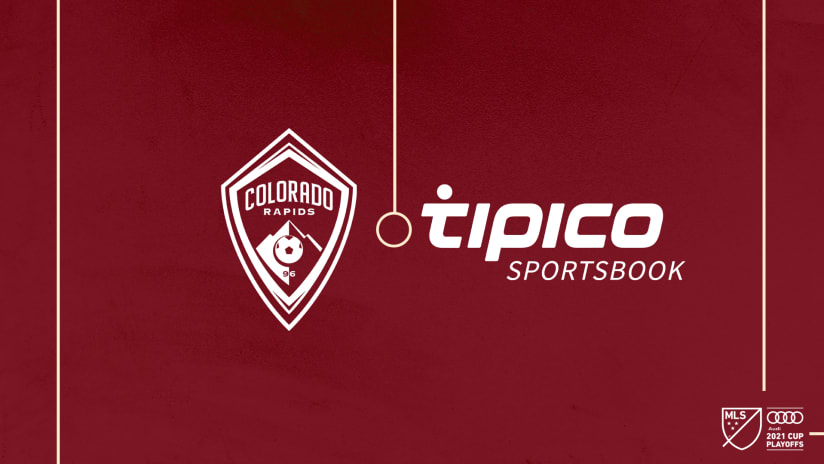Colorado Rapids Announce Tipico Sportsbook as the Official Presenting Sponsor of the Club’s 2021 Playoffs Run