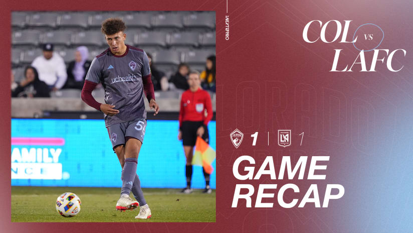 Recap | Colorado Rapids 2 draw 1-1 with LAFC2, face first MLS NEXT Pro shootout of the year
