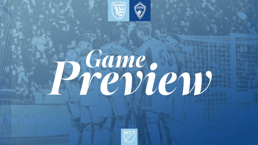 Preview | Rapids travel to San Jose in search of fourth unbeaten result on the road 