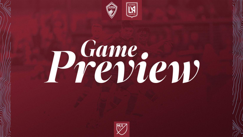 Preview | Colorado Rapids look to maintain home advantage in series against LAFC