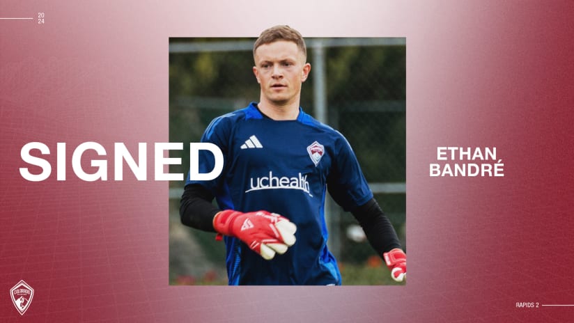 Colorado Rapids 2 sign goalkeeper Ethan Bandré
