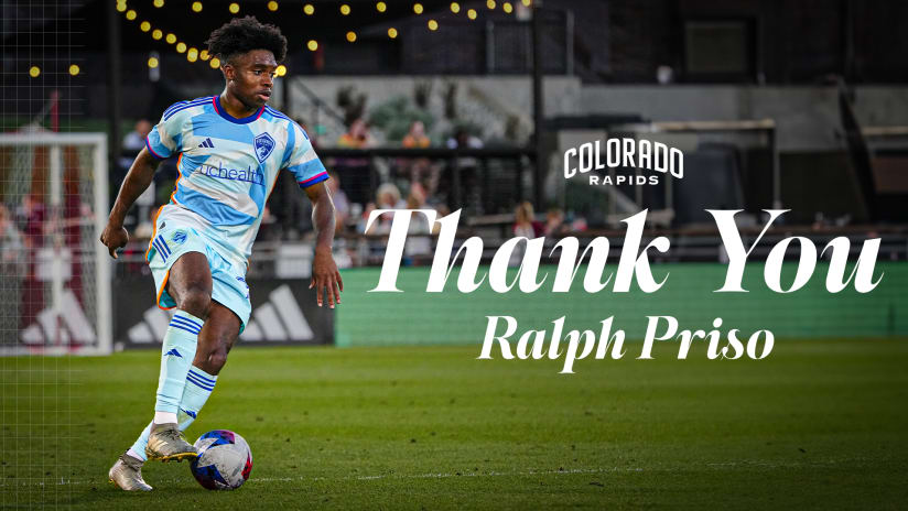 Colorado Rapids acquire first-round pick, 2025 MLS SuperDraft natural third-round pick and GAM in exchange for midfielder Ralph Priso