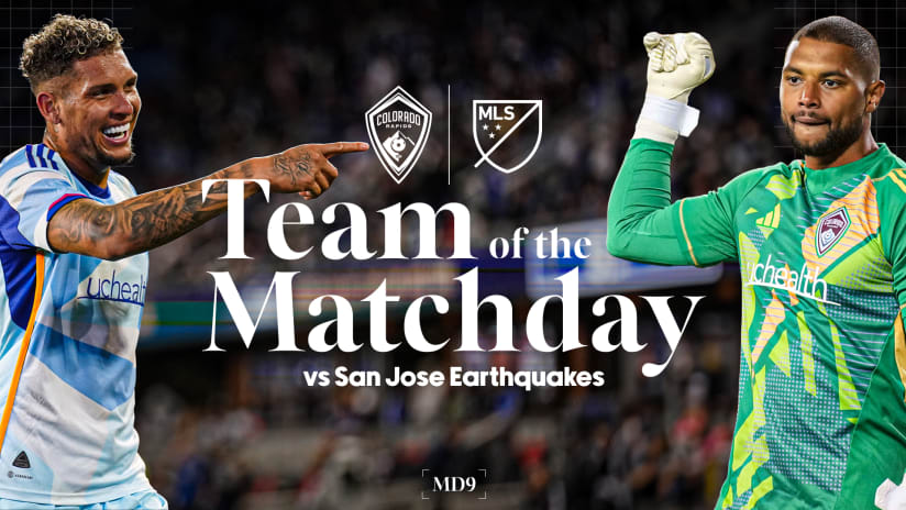 Rafael Navarro and Zack Steffen named to Team of the Matchday roster following shutout in San Jose