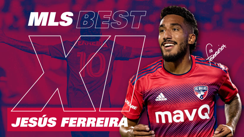 FC Dallas Homegrown Jesús Ferreira Named to MLS 2022 Best XI Presented by Continental Tire