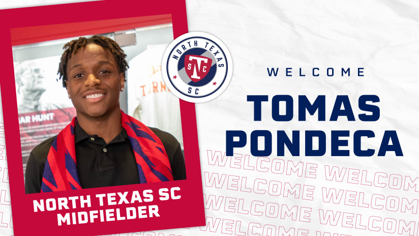 North Texas SC Signs Tomas Pondeca to an MLS NEXT Pro Professional Contract