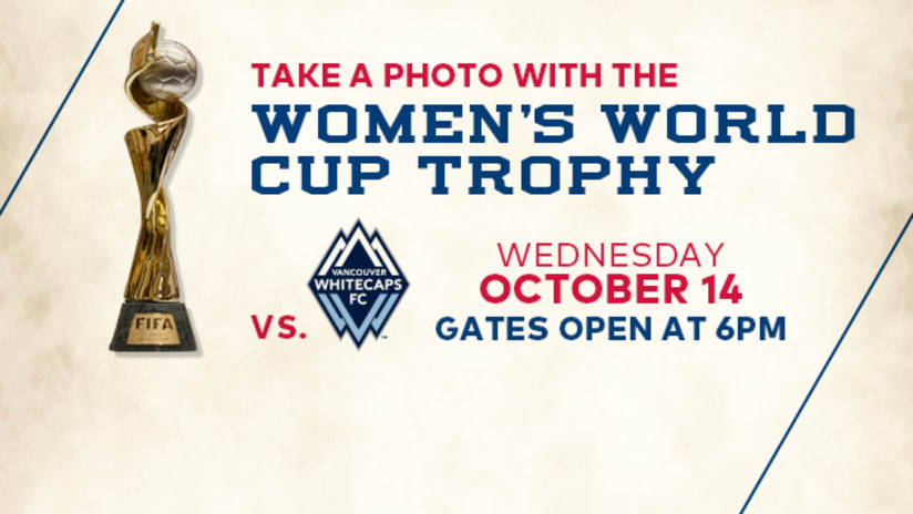 Vancouver Tickets WC Trophy Promo