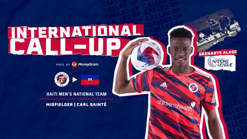 Carl Sainté Called into National Team Duty for Haiti