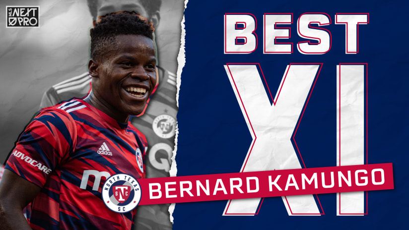 Bernard Kamungo Named to 2022 MLS NEXT Pro Best XI