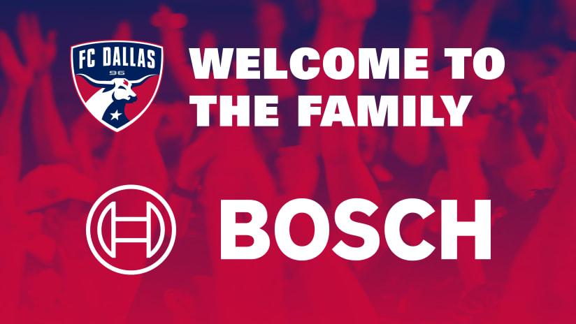 FC Dallas Announces Partnership with Bosch