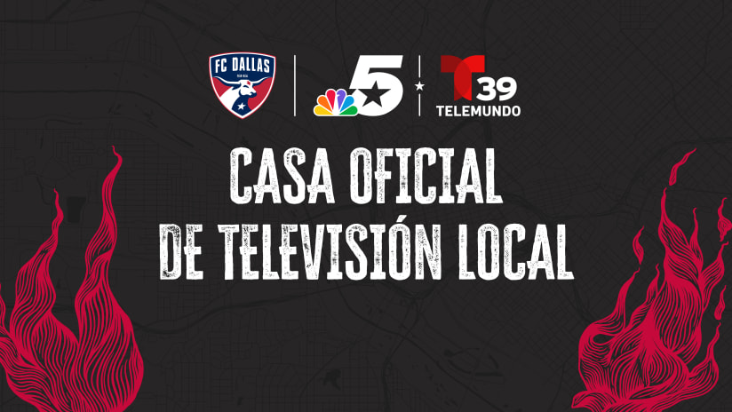 FC Dallas Anuncia Asociación con KXAS NBC 5 y KXTX Telemundo 39