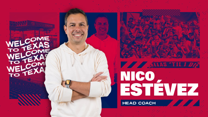 FC Dallas Announces Nico Estévez as Head Coach