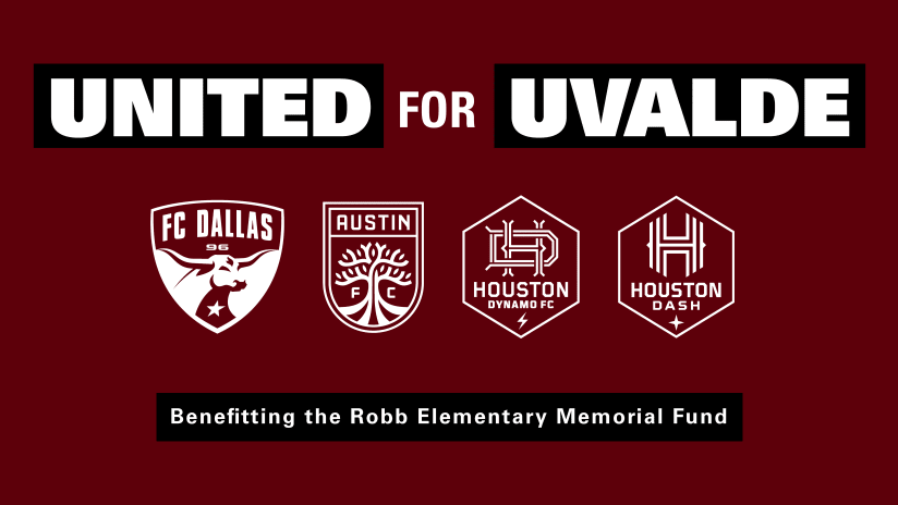 FC Dallas, Austin FC, Houston Dynamo FC and Houston Dash Honor Victims of Uvalde Shooting